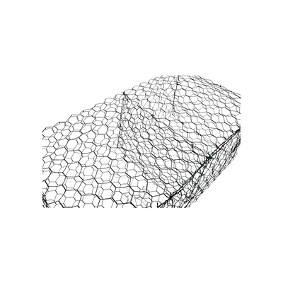 Cestas hexagonales de gabión trenzado de aleación galvanizada para el soporte de la red geográfica de la construcción