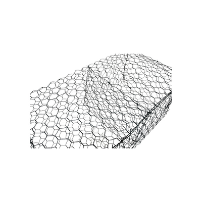0.5mm espesor de PVC Galfan aleación galvanizado malla de alambre Gabion cesta