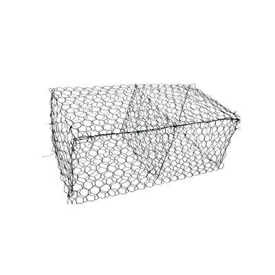 2x1x1m Cesta hexagonal de gabión de acero tejido con Zn-10%AL Resistencia a la tracción 350-550N/mm2