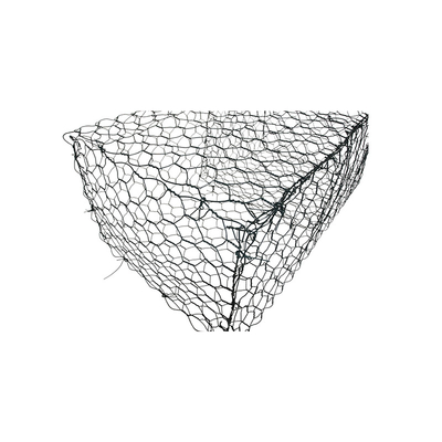 2x1x1m Cesta hexagonal de gabión de acero tejido con Zn-10%AL Resistencia a la tracción 350-550N/mm2