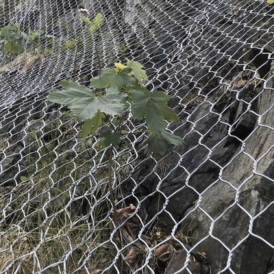 Galfan Galvanized Alloy Gabion Basket Zinc-10%AL Revestimiento de alambre de malla de cerca