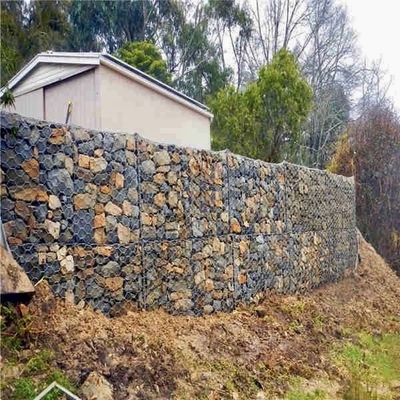 Gabión de aleación de soldadura puntual para cercas de jardín Diámetro de alambre de 3,0 mm