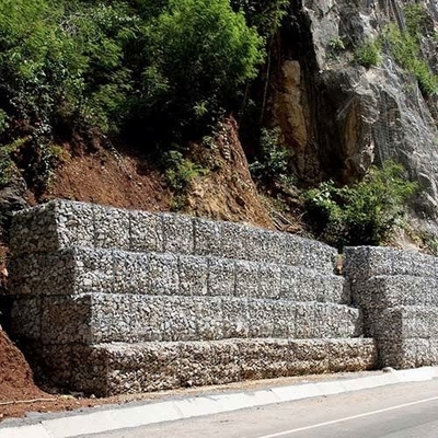 Gabión de aleación de soldadura puntual para cercas de jardín Diámetro de alambre de 3,0 mm