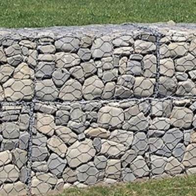 Gabiones galvanizados de aleación galvanizada 1*1*1M o tamaño personalizado