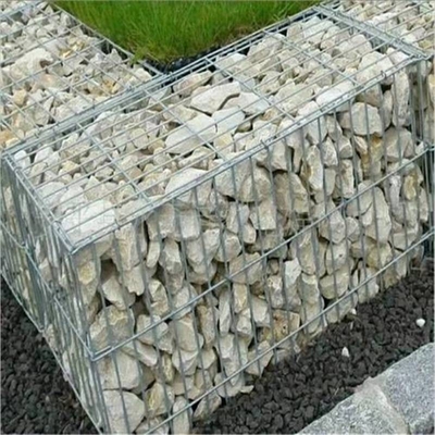 Pre relleno Gabión galvanizado pesada malla de alambre hexagonal cesta anti corrosionado para terraplén de río