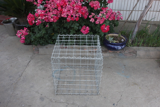 Pre relleno Gabión galvanizado pesada malla de alambre hexagonal cesta anti corrosionado para terraplén de río