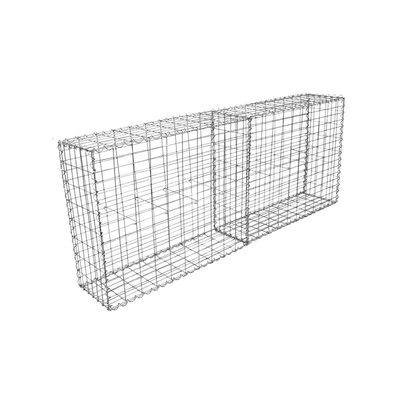 Pre relleno Gabión galvanizado pesada malla de alambre hexagonal cesta anti corrosionado para terraplén de río