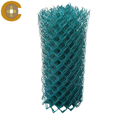 Cercas de malla de enlace de cadena de hierro galvanizado para la protección de la seguridad