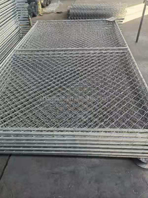 CN GABION Venta en caliente Verde 3,0 mm de malla galvanizada de enlace de cadena con apertura de 50 * 50 mm