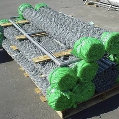 Sistema de cercas tejidas de aleación galvanizada Galfan Alta resistencia a la tracción