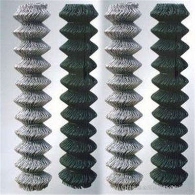 3.0 4.0 5.0mm tejido de aleación Galfan galvanizado de aleación de alambre de cadena de enlace cerca