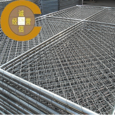 6 * 12 pies profesional cerco temporal galvanizado resistente para la seguridad