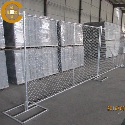 6 * 12 pies profesional cerco temporal galvanizado resistente para la seguridad
