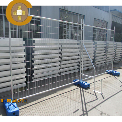 Paneles de cercas temporales soldados con bajo contenido de carbono para construcción al aire libre