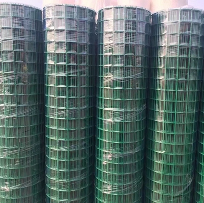 16 Gauge Galvanizado de hierro de alambre de malla soldada cerca de agujero cuadrado