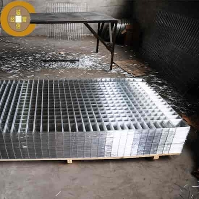 Panel de vallas de malla de alambre soldado galvanizado para la seguridad
