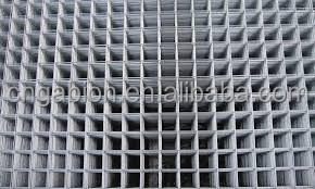 Panel de malla de alambre soldado de acero galvanizado de acero pesado industrial comercial 6x15