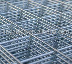 Panel de malla de alambre soldado de acero galvanizado de acero pesado industrial comercial 6x15