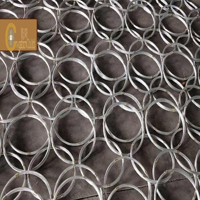 Redes de protección contra caídas de rocas de malla galvanizada de diamantes