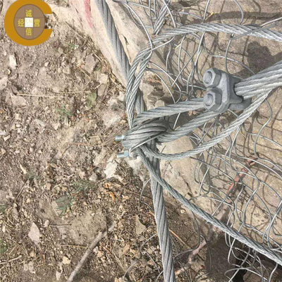 SNS Flexible Protección contra caídas de rocas suave anillo de malla de alambre para la protección de pendiente