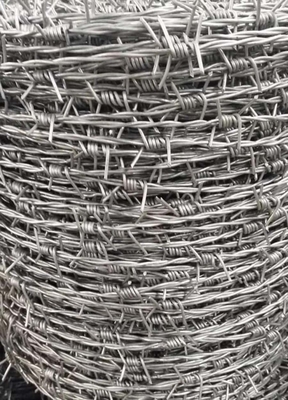 El cable de púas de acero galvanizado de baja resistencia al carbono para la protección del perímetro