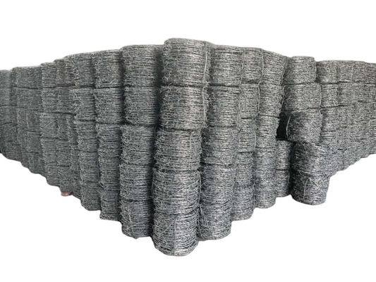 Cercas de alambre de afeitar con revestimiento de PVC galvanizado tensible 2.0-4.0mm