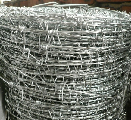 Cercas de alambre de afeitar con revestimiento de PVC galvanizado tensible 2.0-4.0mm