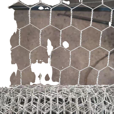 Redes hexagonales galvanizadas de alambre de aves de corral para gallinero