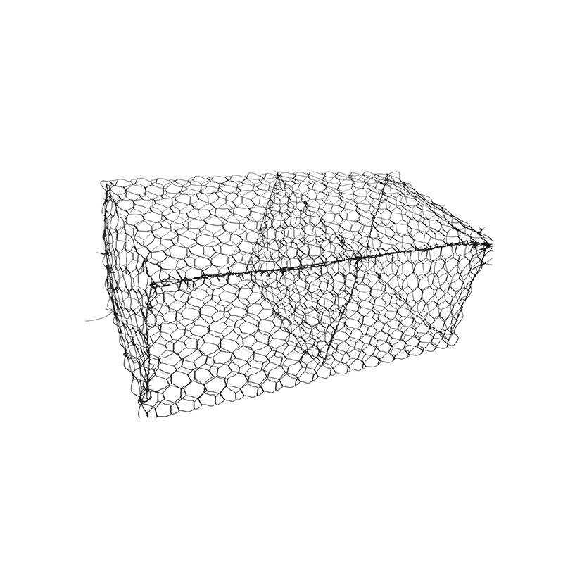 2x1x1m Cesta hexagonal de gabión de acero tejido con Zn-10%AL Resistencia a la tracción 350-550N/mm2