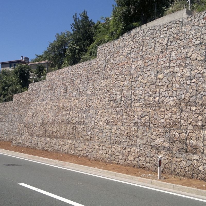 Gabiones galvanizados de aleación galvanizada 1*1*1M o tamaño personalizado