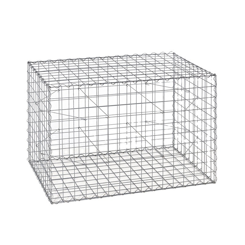 Pre relleno Gabión galvanizado pesada malla de alambre hexagonal cesta anti corrosionado para terraplén de río