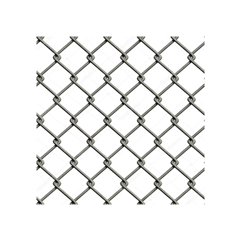 CN GABION Venta en caliente Verde 3,0 mm de malla galvanizada de enlace de cadena con apertura de 50 * 50 mm
